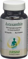 Produktbild von Chrisana Astaxanthin Kapseln Dose 60 Stück