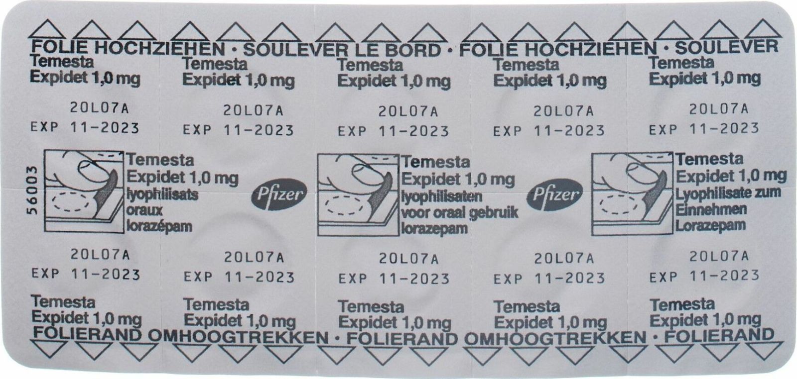 Temesta Expidet 1 Mg : TEMESTA 1 mg, comprimé sécable – CEMK