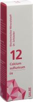 Produktbild von Phytomed Schüssler Nr. 12 Calc Sulf Salbe D 6 75g