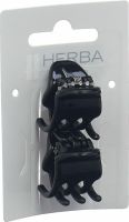 Produktbild von Herba Klammer 2.2cm Schwarz 2 Stück