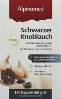 Produktbild von Alpinamed Schwarzer Knoblauch Kapseln 120 Stück