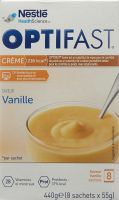 Produktbild von Optifast Creme Vanille 8 Beutel 55g