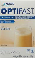 Produktbild von Optifast Drink Vanille 8 Beutel 55g