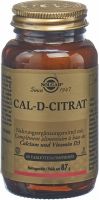 Produktbild von Solgar Cal-d-citrat Tabletten (neu) Flasche 60 Stück