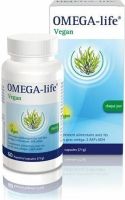 Produktbild von Omega Life Vegan Dose 60 Kapseln