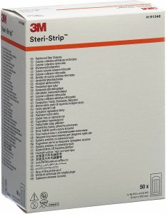 Product picture of 3M Steri Strip 6x100mm White Reinforced 50x 10 pieces
