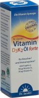 Image du produit Dr. Jacob's Vitamin D3k2 Öl Forte Flasche 20ml