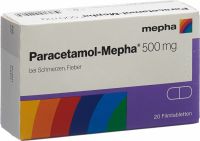 Image du produit Paracetamol Mepha Lactab 500mg 20 Stück