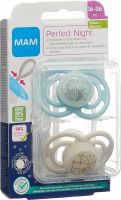 Produktbild von Mam Perfect Night Nuggi Silikon 16-36m Boy