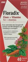 Produktbild von Floradix Eisen + Vitamine Kapseln 40 Stück