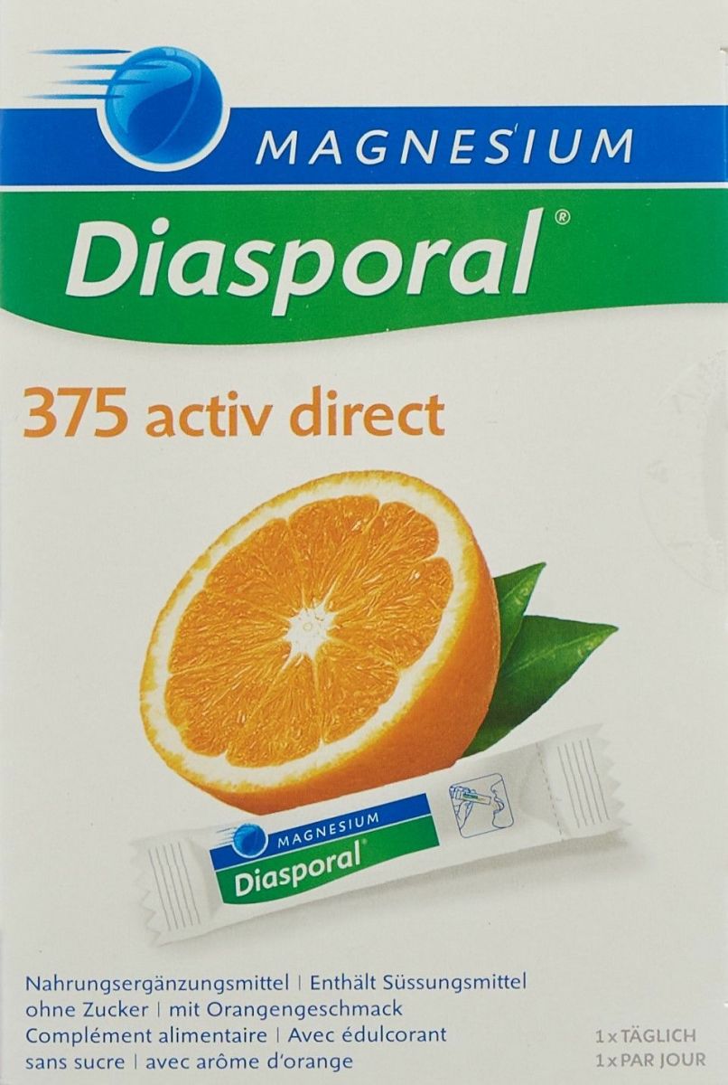 Magnesium Diasporal Activ Direct Orange 60 Stück in der Adler Apotheke