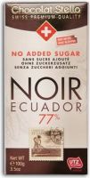 Produktbild von Stella Schokolade Noir 77% Ecuador 100g