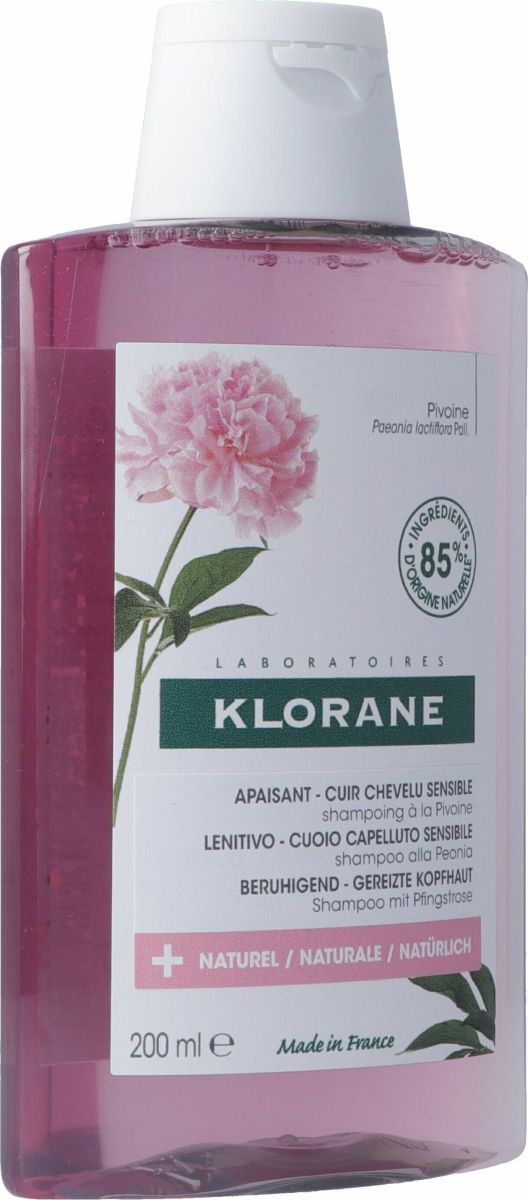 Klorane Peonia Organic Shampoo Tube 200ml in der Adler Apotheke