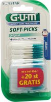 Product picture of Gum Sunstar Borsten Soft Picks +20pcs size 40 pieces