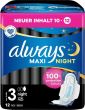 Produktbild von Always Maxi Binde Night mit Flügeln 12 Stück