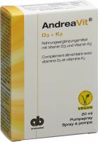 Product picture of Andreavit D3 + K2 Pumpspray 20ml