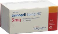 Image du produit Lisinopril Spirig HC Tabletten 5mg (neu) 100 Stück