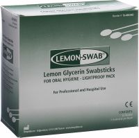 Produktbild von Lemon-swab Glycerin Wattestäbchen Zitr 25x 3 Stück