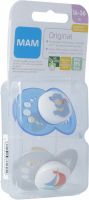 Produktbild von Mam Original Nuggi Kautschuk 16-36m Boy 2 Stück