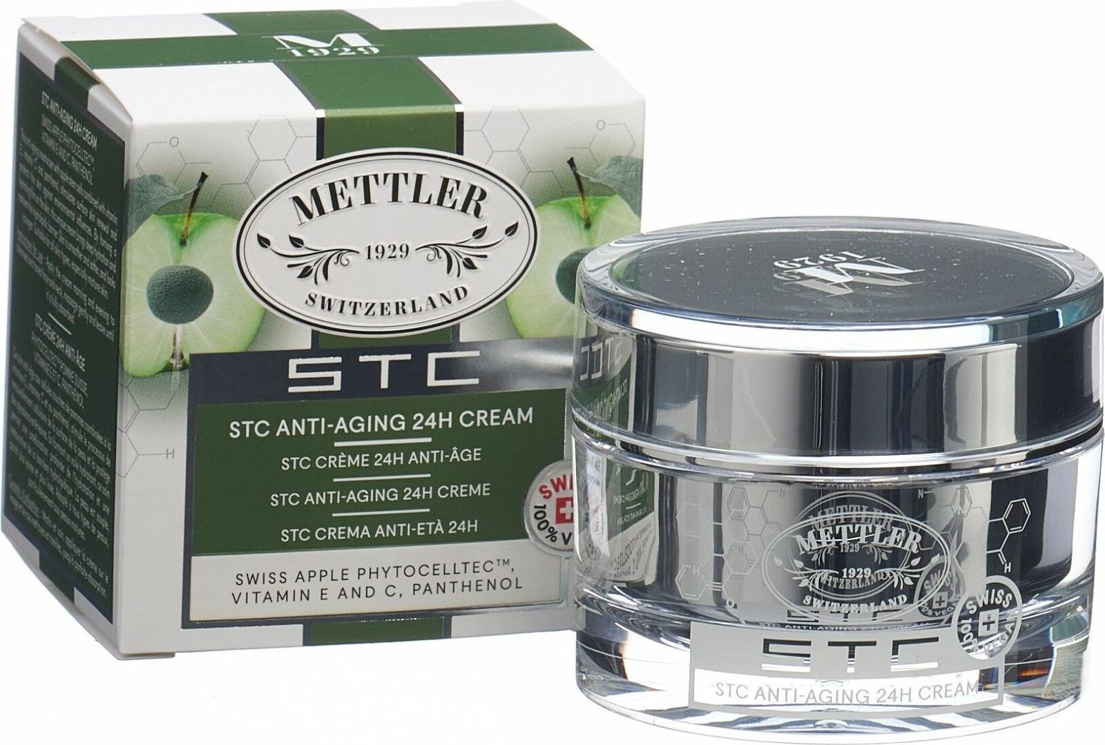 Mettler Stc AntiAging 24h Creme Topf 50ml in der Adler Apotheke