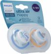 Produktbild von Avent Philips Ultra Air Co 0-6m Boy Mam/bo 2 Stück