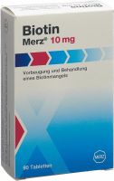 Image du produit Biotin Merz Tabletten 10mg 90 Stück