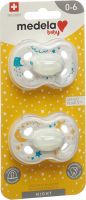 Product picture of Medela Baby Soother Night & Night Animals 2 pieces