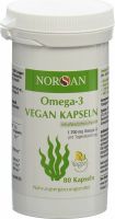 Produktbild von Norsan Omega-3 Kapseln Vegan Dose 80 Stück