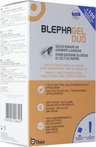 Produktbild von Blephagel Duo Gel 30g + 100 Pads (neu)
