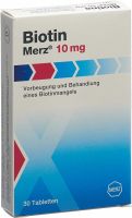 Product picture of Biotin Merz Tabletten 10mg 30 Stück