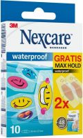 Produktbild von 3M Nexcare Promo Tattoo Waterpr 26x57mm 10+2 Grat