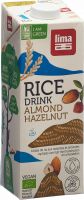 Produktbild von Lima Rice Drink Haselnuss Mandel 1L