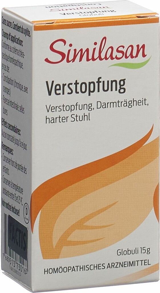 Similasan Verstopfung Globuli 15g in der Adler Apotheke