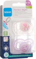 Produktbild von Mam Perfect Night Nuggi Silikon 6-16m Girl