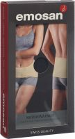 Produktbild von Emosan Ultra Nierenwärmer Velcro M Grau Swisstag