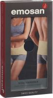 Produktbild von Emosan Ultra Nierenwärmer Velcro L Grau Swisstag