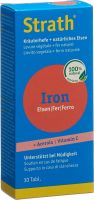 Image du produit Strath Iron Fer naturel+levure d'herbes 30 comprimés