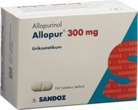 Produktbild von Allopur Tabletten 300mg 100 Stück