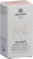 Produktbild von Alessan Nail Spa Pro White Effect Lack 10ml