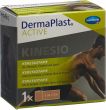 Produktbild von Dermaplast Active Kinesiotape 5cmx5m Hautfarbe