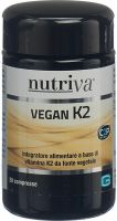 Produktbild von Nutriva Vegan K2 Tabletten 400mg (neu) Dose 30 Stück