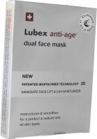 Product picture of Lubex Anti-Age Dual Face Mask Beutel 4 Stück
