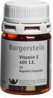 Produktbild von Burgerstein Vitamin E 400 I.E. 100 Kapseln
