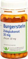 Immagine del prodotto Burgerstein Zinkglukonat Tabletten 30mg 100 Stück