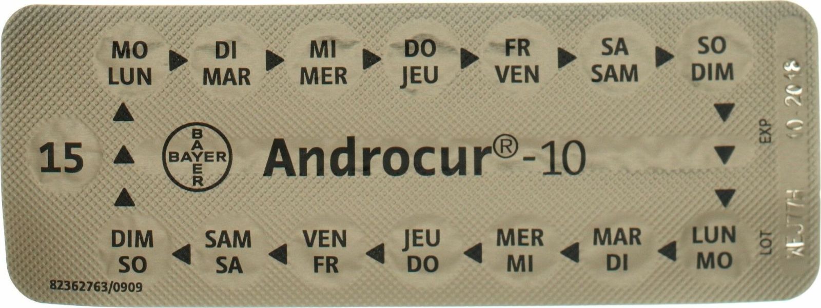 Androcur 10 Tabletten 10mg 3x 15 Stück in der Adler Apotheke