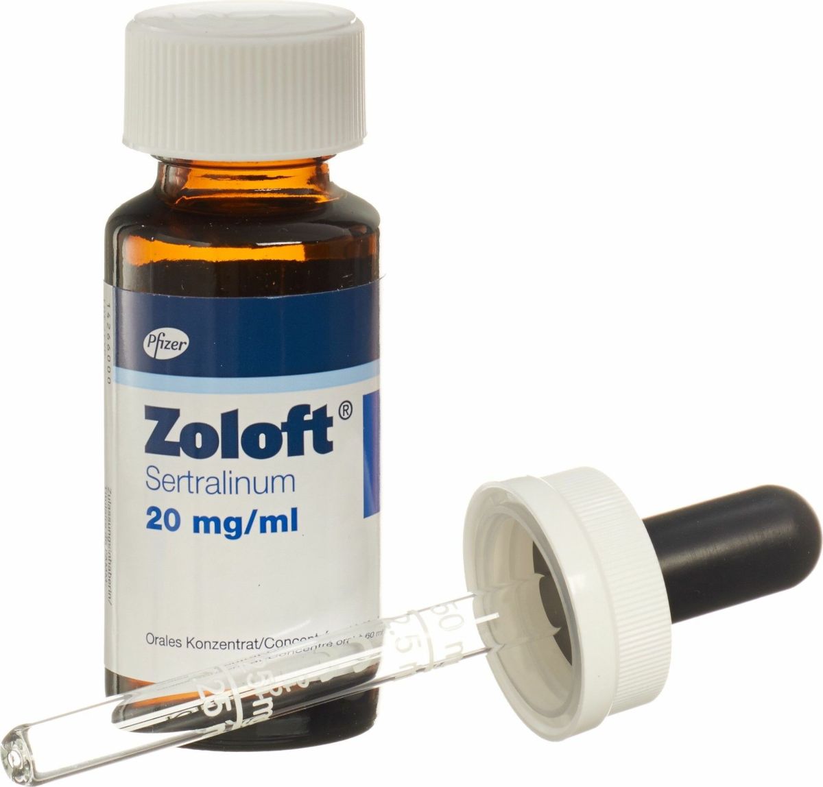 Zoloft Orales Konzentrat Lösung 20mg/ml 60ml in der Adler Apotheke