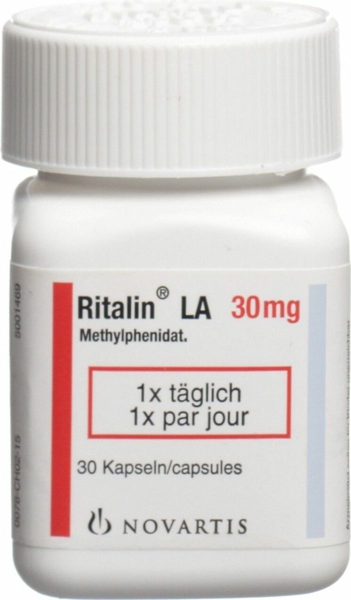 Ritalin La Kapseln 30mg 30 Stück in der Adler Apotheke
