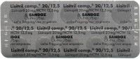 Immagine del prodotto Lisitril Comp Tabletten 20/12.5mg 100 Stück