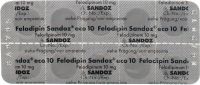 Immagine del prodotto Felodipin Sandoz Eco Retard Tabletten 10mg 100 Stück