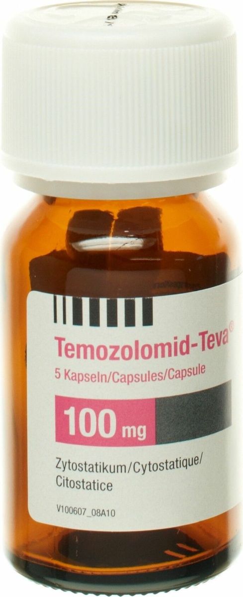 Temozolomid Teva Kapseln 100mg 20 Stück in der Adler Apotheke
